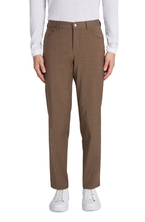 Sage Five-Pocket Trousers