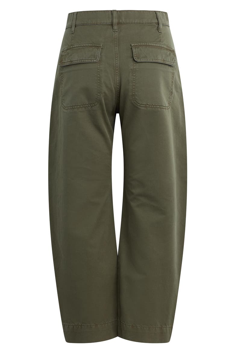 The Major Wide Leg Crop Pants, Alternate, color, ARMY