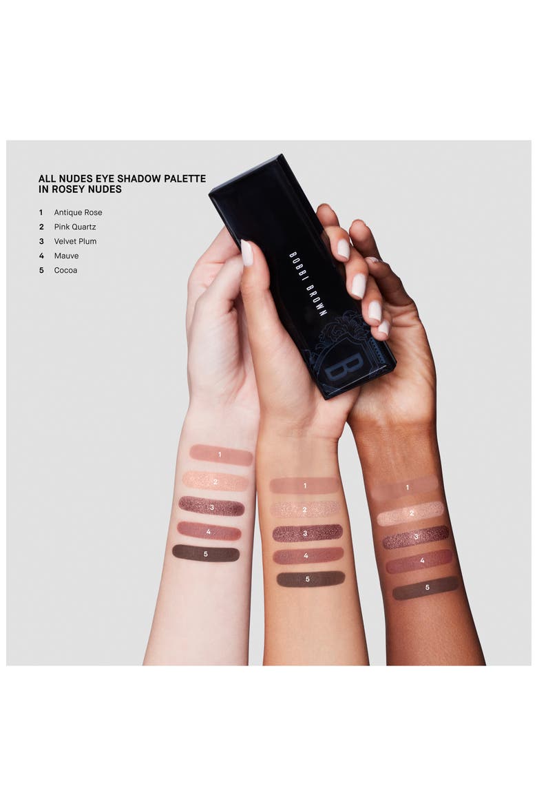 All Nudes Eyeshadow Palette, Alternate, color, ROSEY NUDES