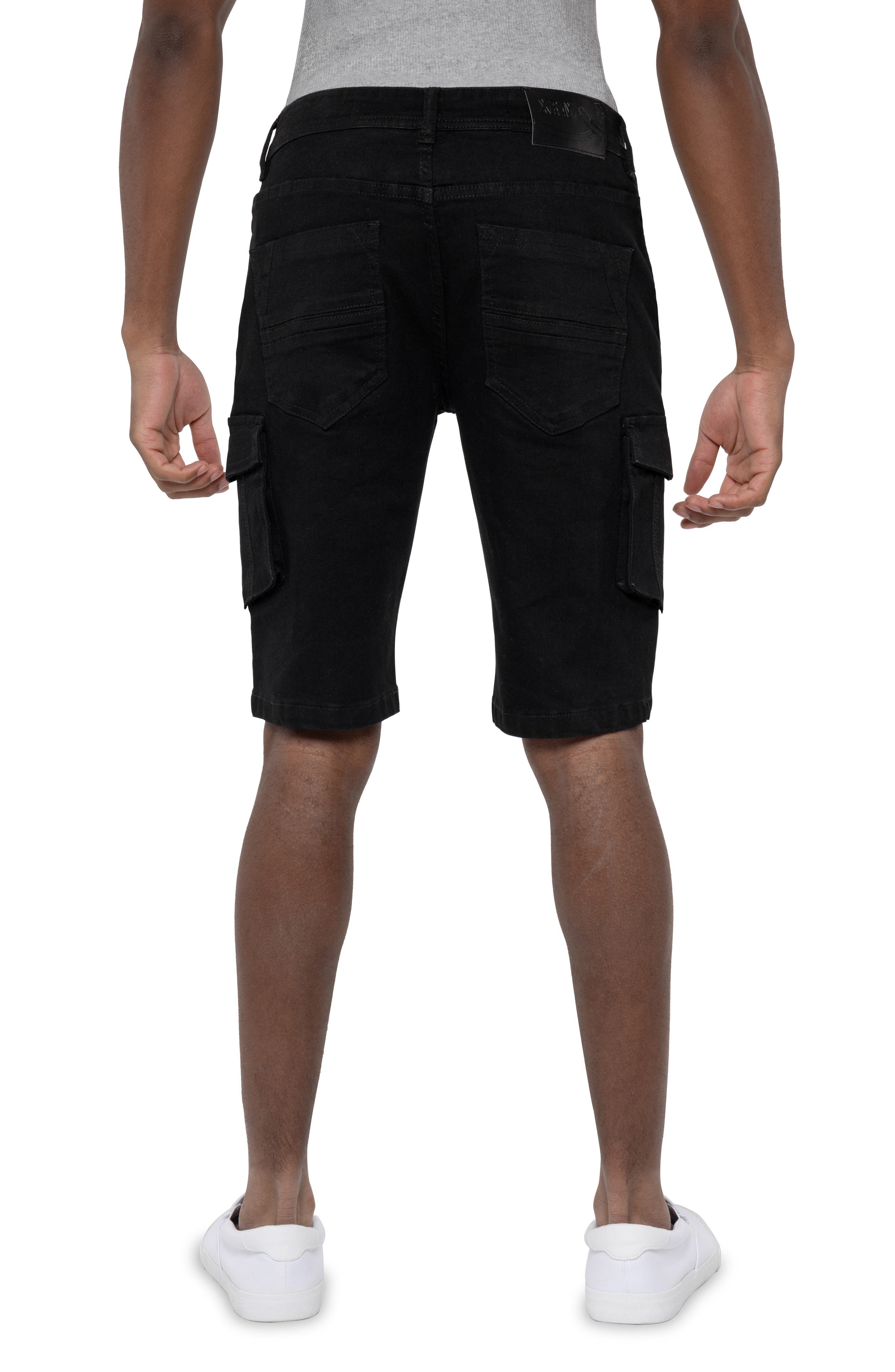 Denim Cargo Shorts - image 2