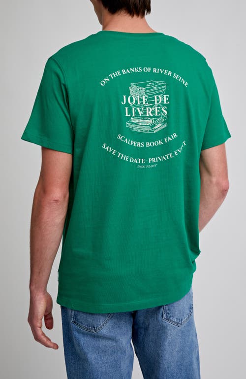 Scalpers Book Fair Tee In Green