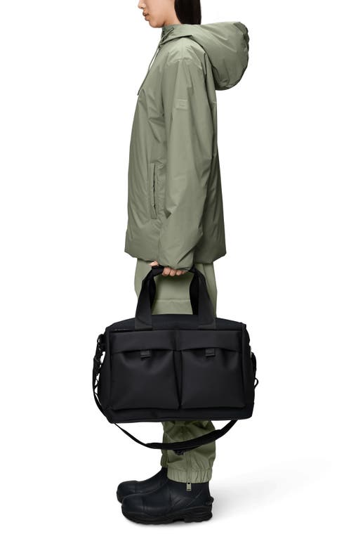 Rains Otaru Weekend Bag Small W3 Travel Bag In Black