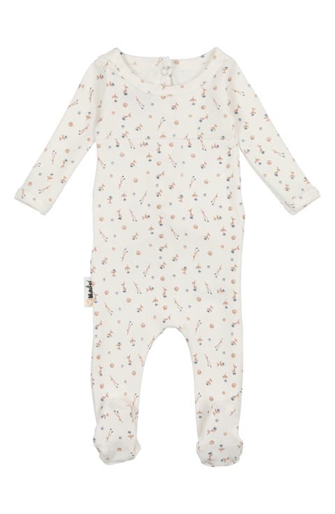 Berry Floral Footie (Baby)