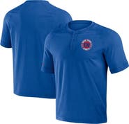 NFL X DARIUS RUCKER Men's NFL x Darius Rucker Collection by Fanatics Royal New York Giants Washed Raglan Henley T-Shirt