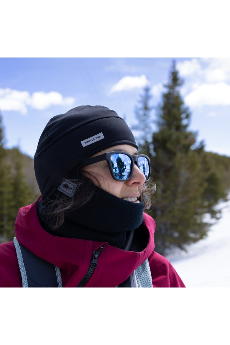 The Turtle's Neck Fleece Neck Gaiter, Alternate, color, Red