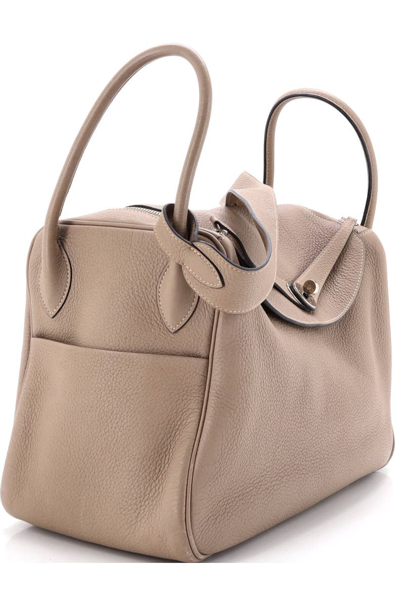 Pre-Owned Hermes Lindy Bag Clemence 34, Alternate, color, Gris Tourterelle