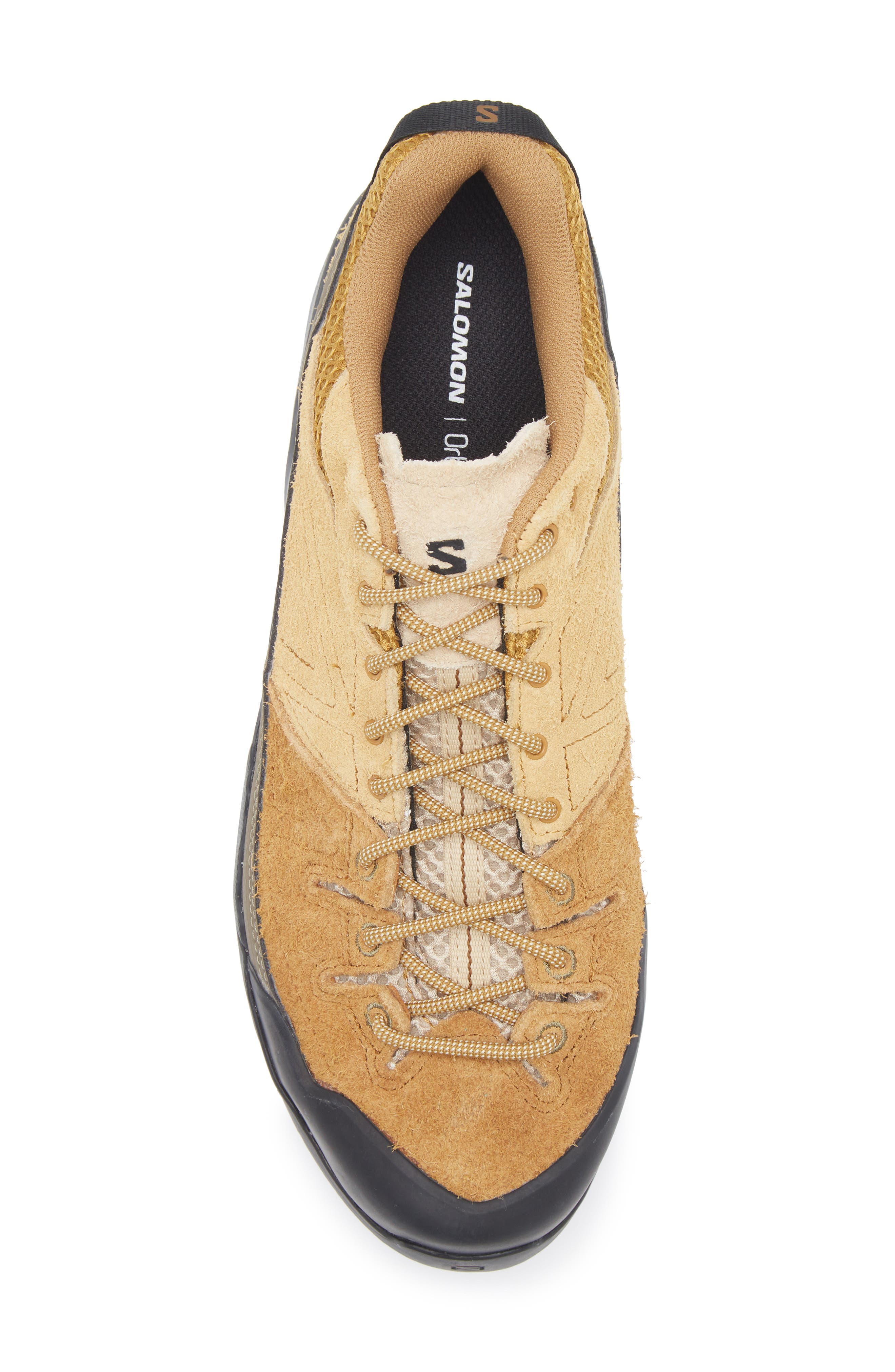 Salomon Gender Inclusive X-Alp Low Top Sneaker, Alternate, color, Bronze Brown/ Wood Thrush