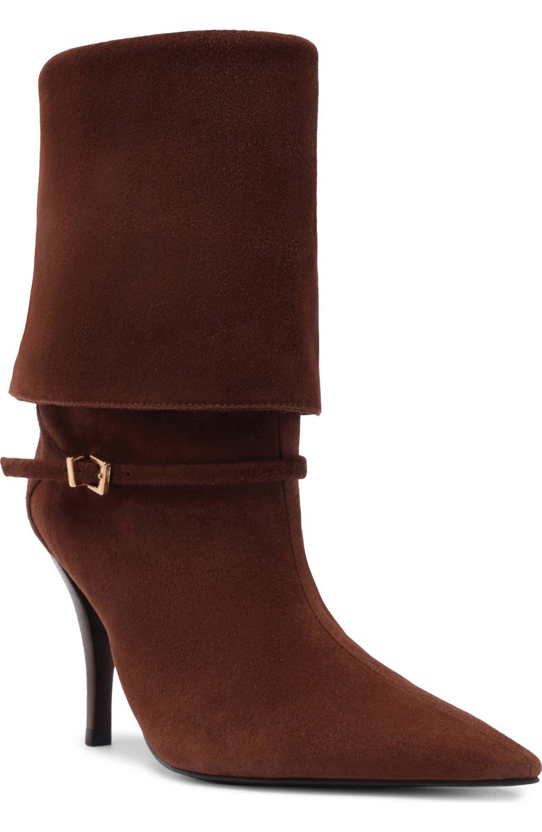 Schutz Rudy Stiletto Boot, Main, color, Root Brown