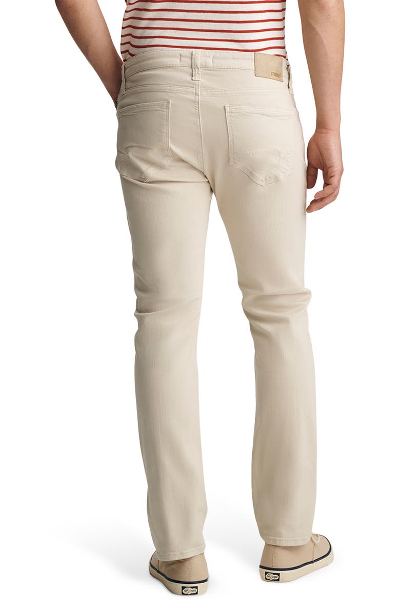 Mavi Jeans Marcus Slim Straight Leg Jeans, Alternate, color, White Down Supermove