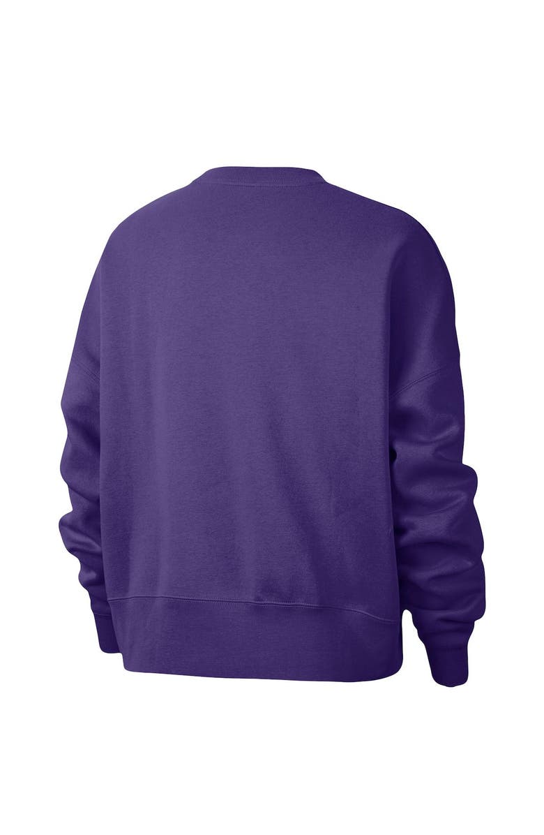 Nike Women's Nike Purple LSU Tigers Vault Every Day Fleece Pullover Sweatshirt, Alternate, color,