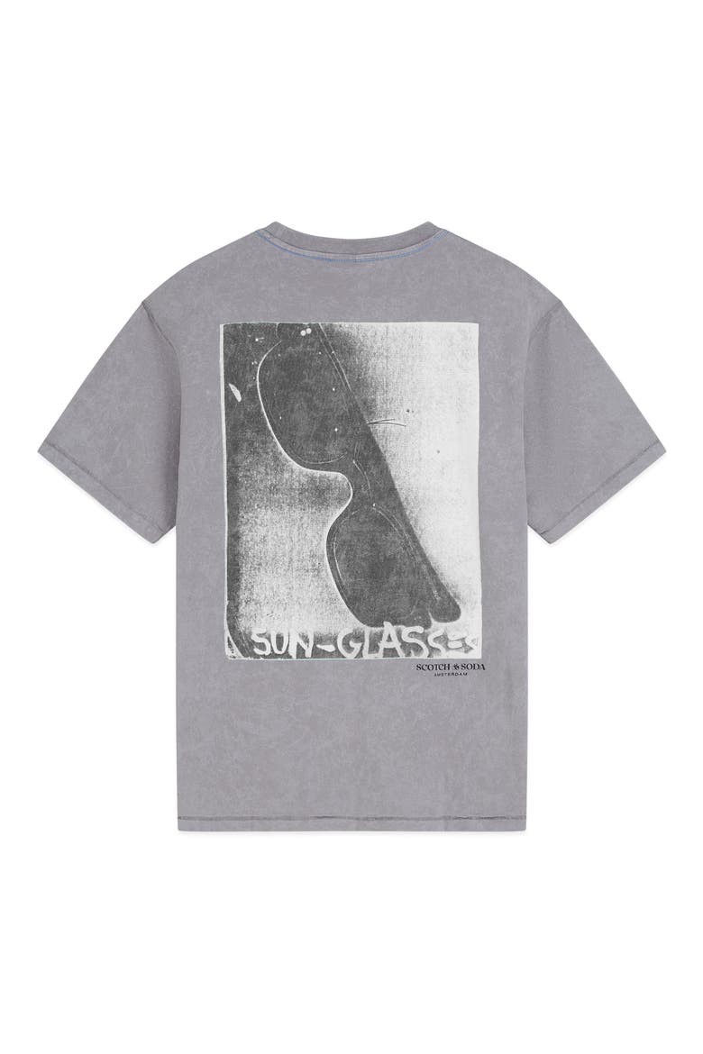 x Basquiat Relaxed Fit Graphic T-Shirt, Alternate, color, STEEL GREY
