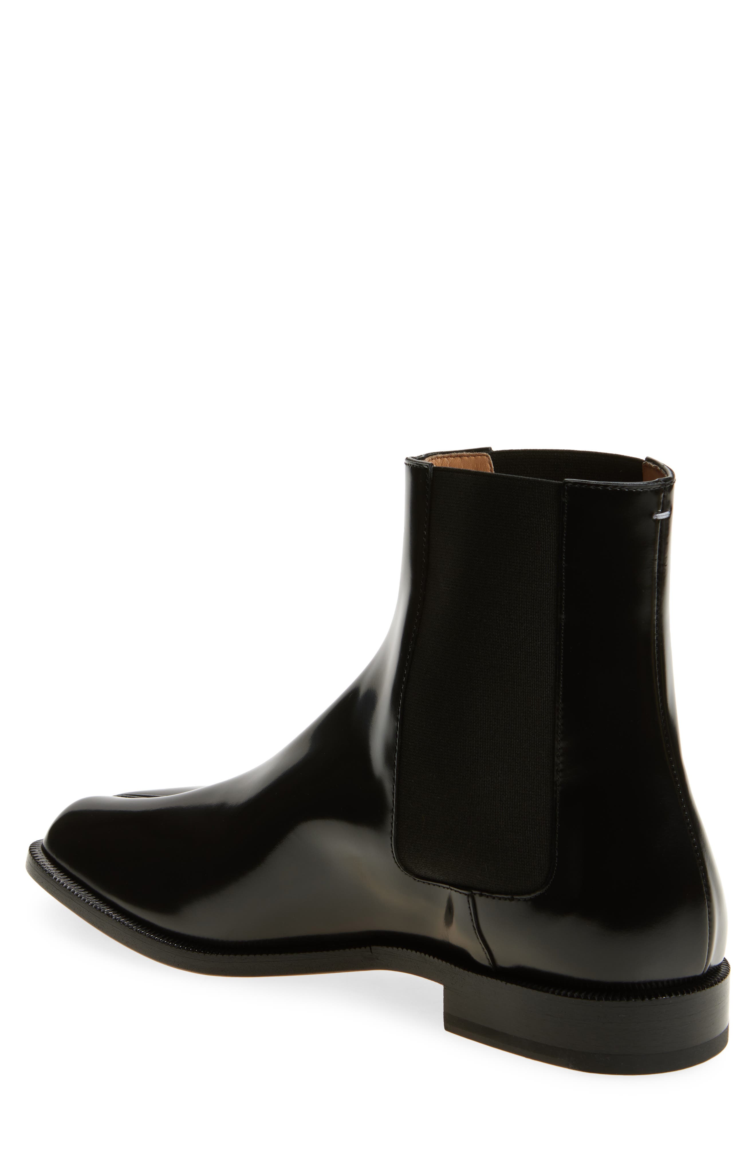Maison Margiela Tabi Chelsea Boot, Alternate, color, Black
