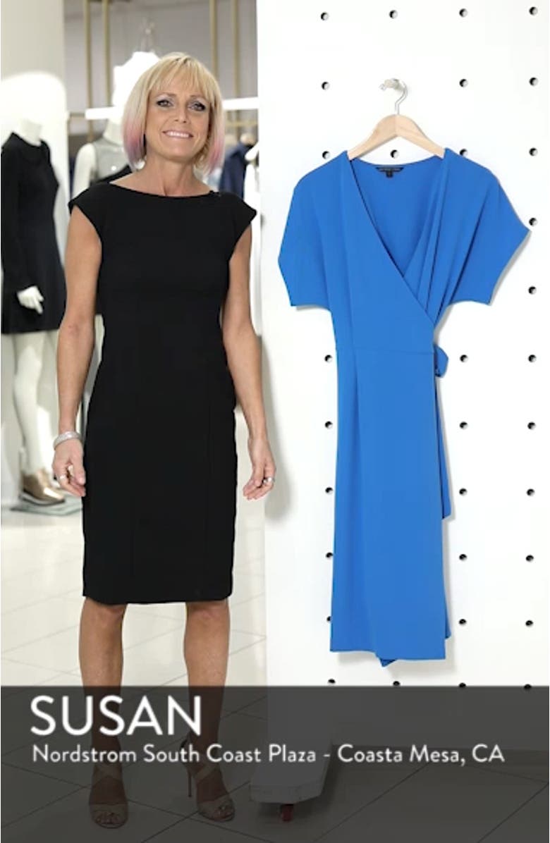 FAUX WRAP DRESS, sales video thumbnail