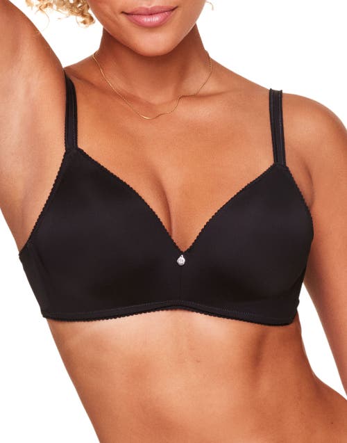 Adore Me Jeannette Push Up Demi Bra In Black