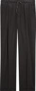 Maison Margiela Pleated Mohair & Wool Pants