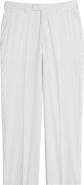 Berle Flat Front Seersucker Pants