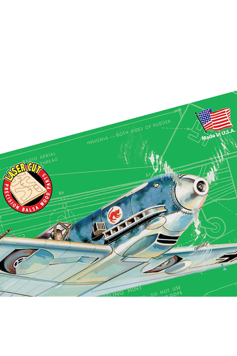 Flying Model Kit, Messerschmitt Bf-109, Diy Airplane Building Kit, Alternate, color, Multicolored
