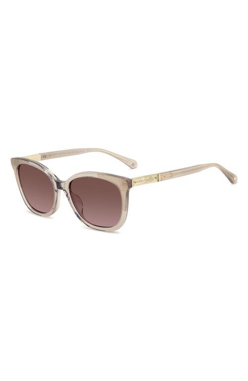 Kate Spade New York Seline 54mm Rectangular Sunglasses In Multi