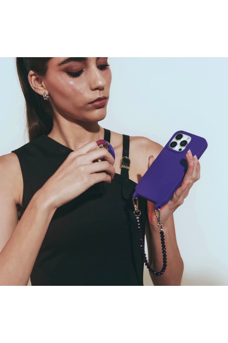 Silicone Phone Case - iPhone 17 Air/Pro/Max, Alternate, color, Ultraviolet - 17 Pro Max