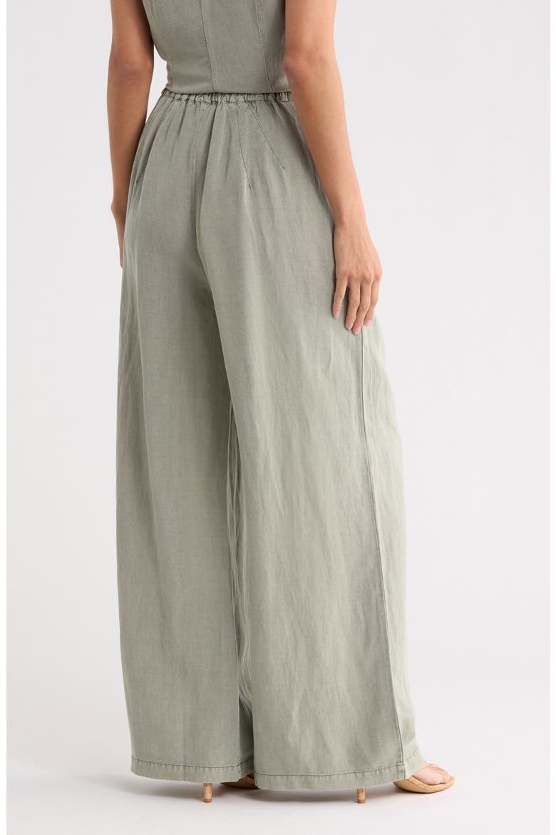 Hope Front Pleat Wide Leg Trouser, Alternate, color, SEAGRASS PIGMENT