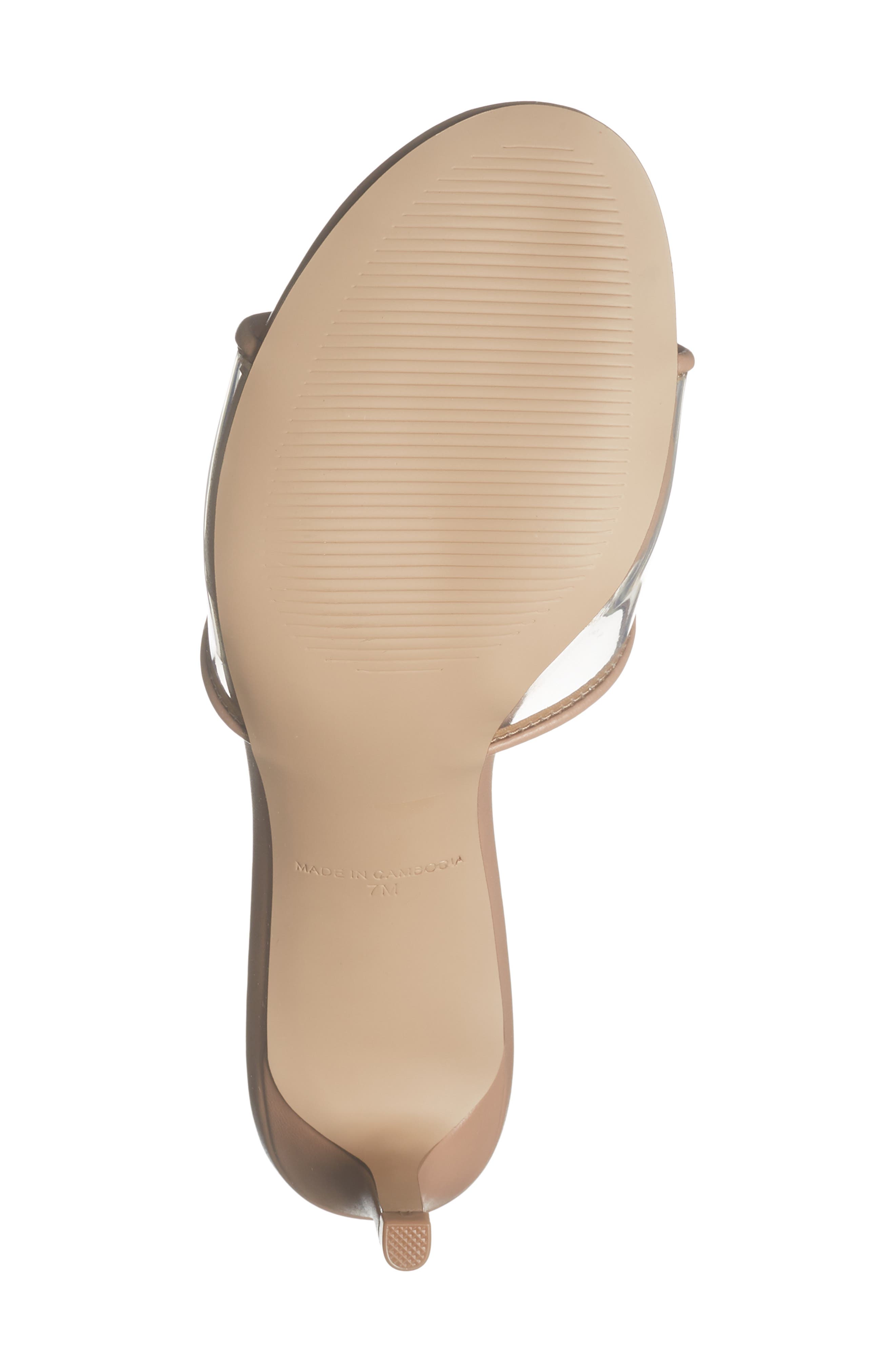 Palomah Mule Sandal, Alternate, color, CLEAR
