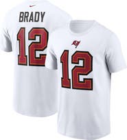 Nike Men's Nike Tom Brady White Tampa Bay Buccaneers Name & Number T-Shirt