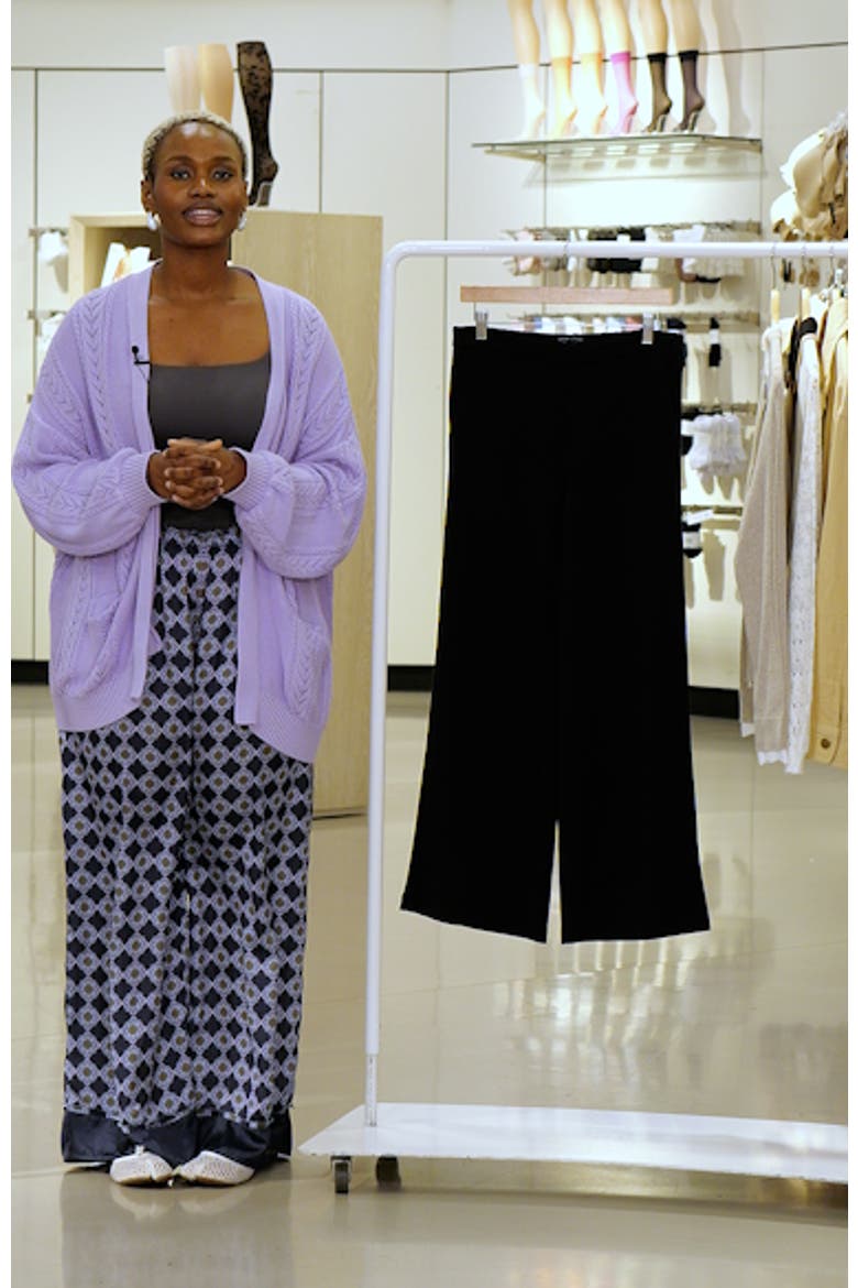 Pull On Wide Leg Pants video