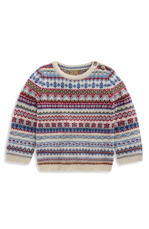 Kids' Fair Isle Sweater
