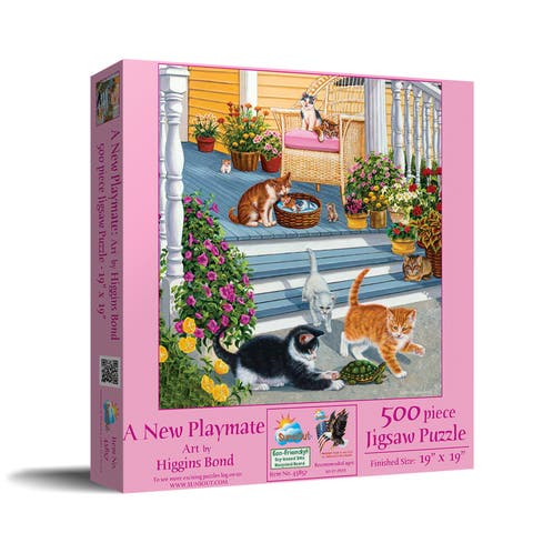 A New Playmate 500 piece Jigsaw Puzzle for Adults