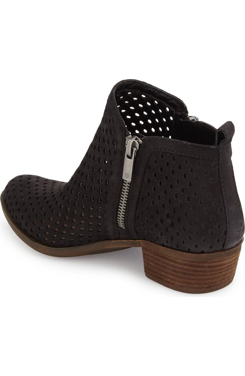 Lucky Brand 'Basel' Perforated Bootie, Alternate, color,