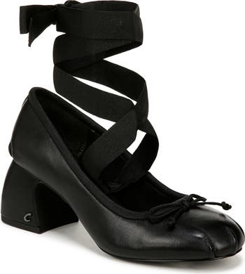 Della Ankle Tie Pump