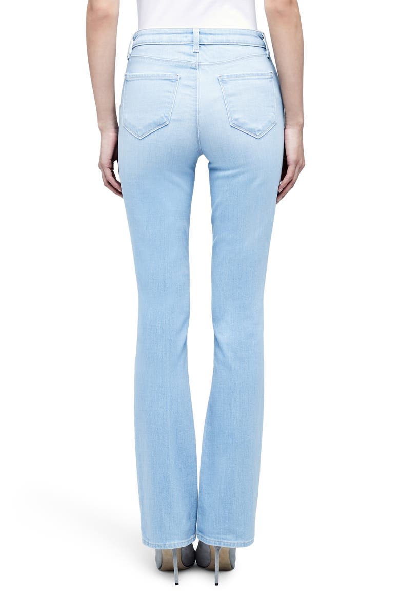 L'AGENCE Oriana High Waist Straight Leg Jeans, Alternate, color, Belmont