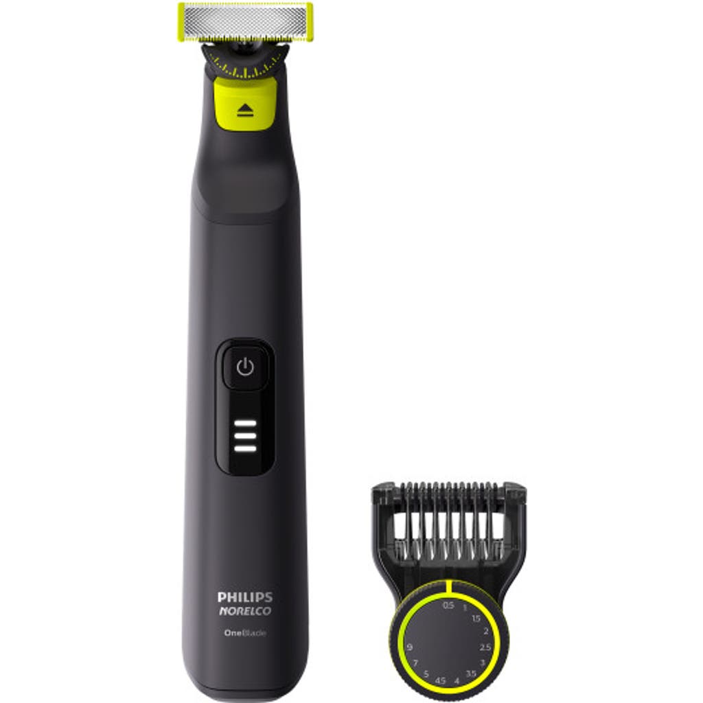 Philips Norelco Oneblade 360 Pro Hybrid Electric Trimmer In Black
