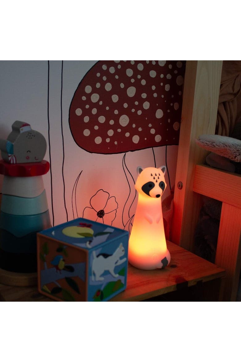 Koon 2 in 1 Silicone Nightlight and Flashlight, Alternate, color, White