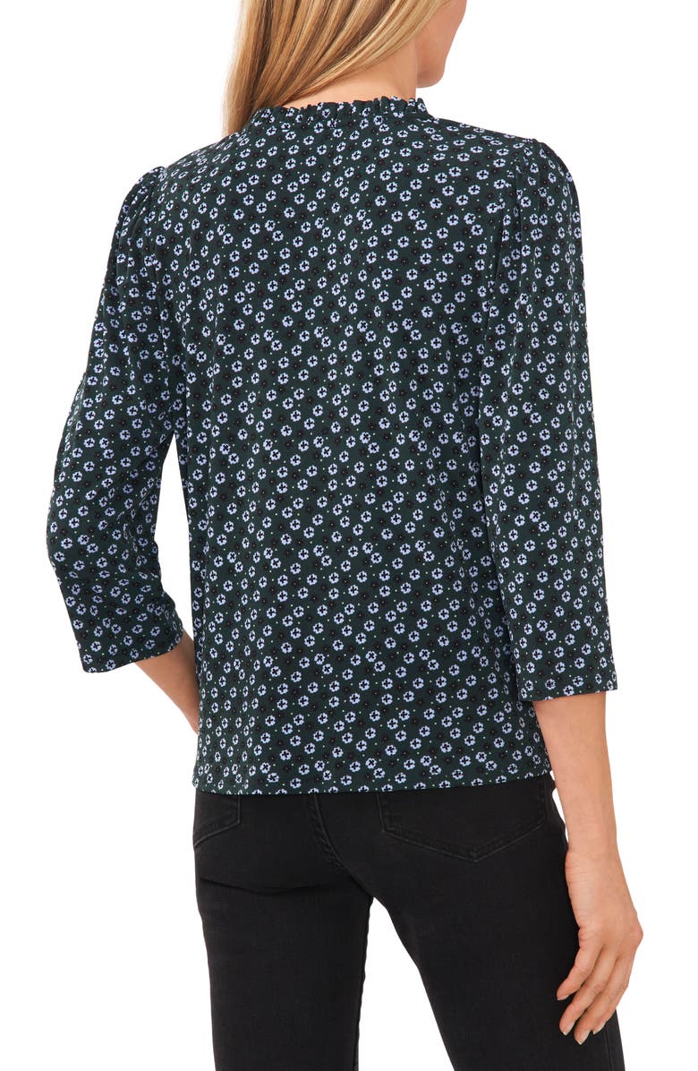 CeCe Ruffle Tie Neck Blouse, Alternate, color,