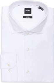 BOSS Hank Slim Fit Stretch Cotton Dress Shirt