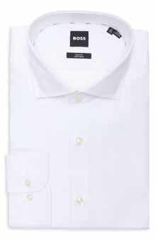 BOSS Hank Slim Fit Stretch Cotton Dress Shirt