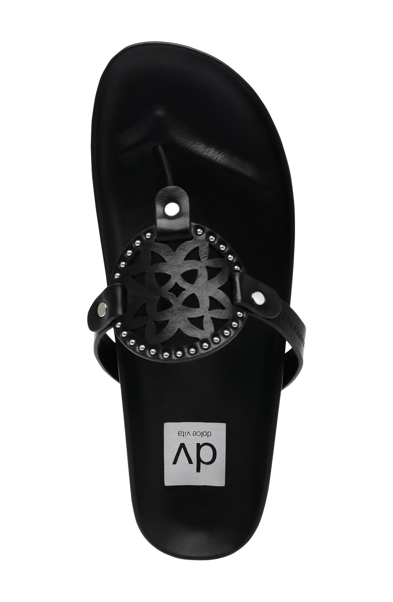DV by Dolce Vita Laser Cut Thong Sandal, Alternate, color, 
