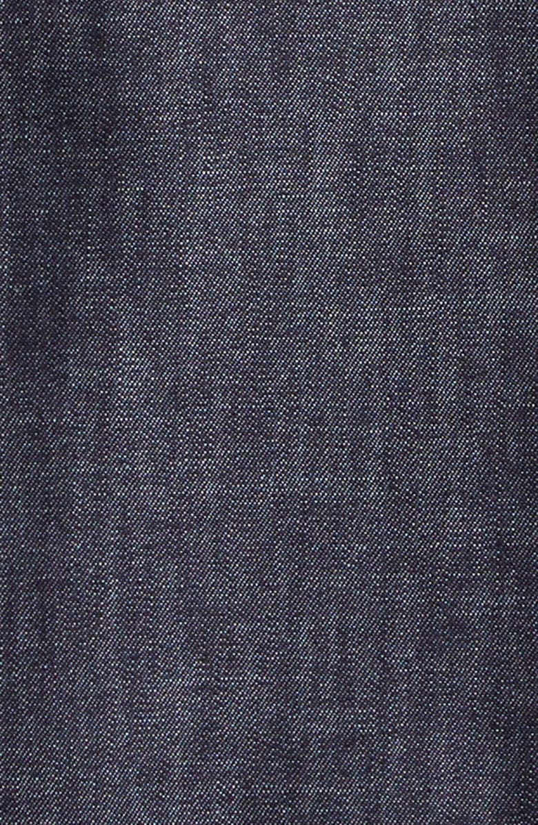 Thom Browne Oxford Armband Cotton Button-Down Shirt, Alternate, color, Navy