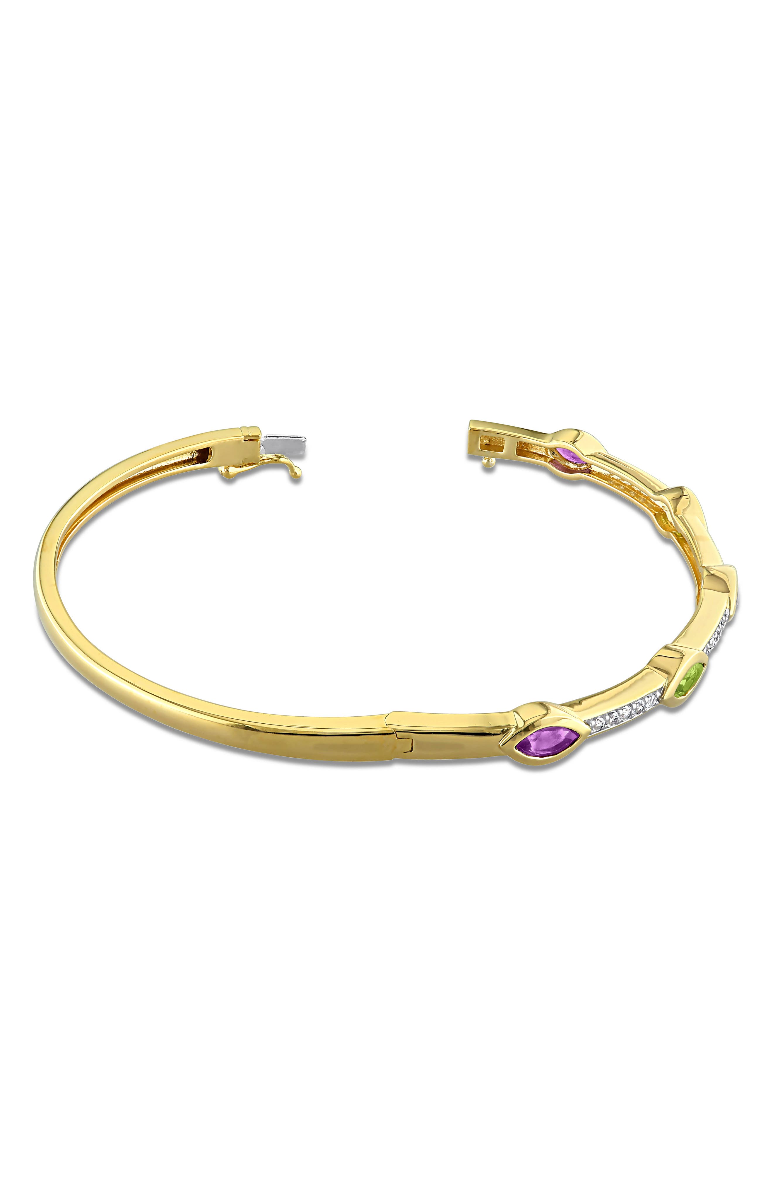 DELMAR Multi-Gem Station Bangle (Women) | Nordstromrack