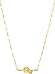st. Moran Knotted Bar Pendant Necklace