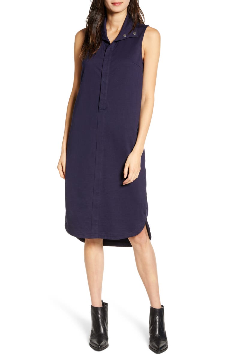 AG Bayle Sleeveless Shirtdress, Main, color,