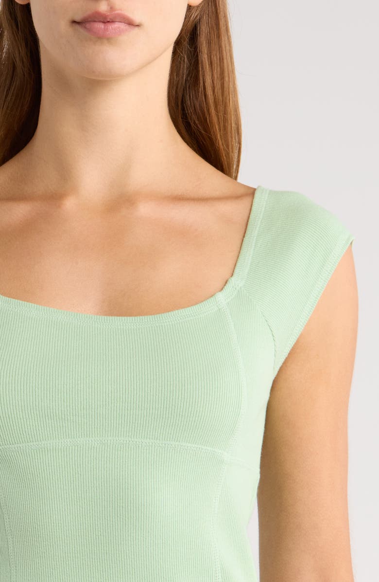 PacSun Juliet Crop Tank, Alternate, color, Green