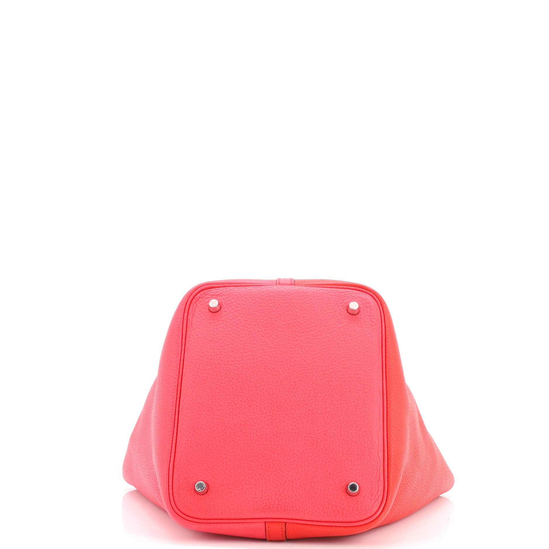 Casaque Picotin Lock Bag Clemence MM, Alternate, color, Red