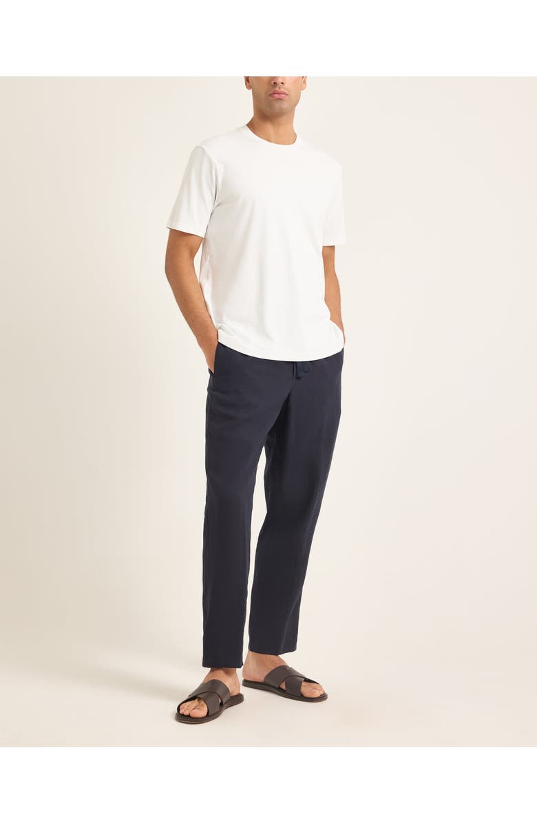 Orlebar Brown Ob Standard Easy Fit Interlock Cotton Jersey T-Shirt, Main, color, White