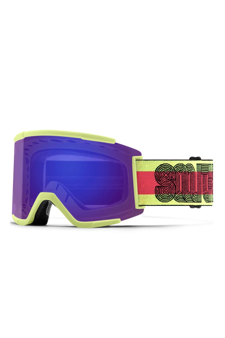 Squad MAG™ 186mm Snow Goggles, Main, color, SERPENTINE LINED UP / VIOLET