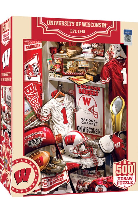 Wisconsin Badgers Locker Room 500 Puzzle