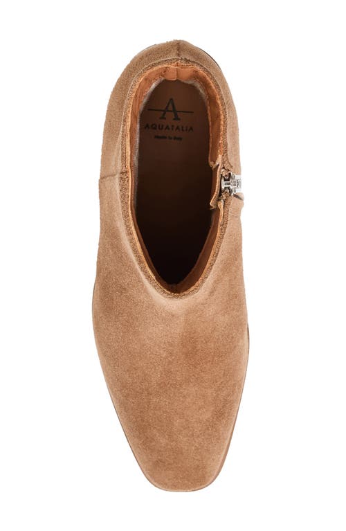 Aquatalia Fuoco Waterproof Bootie In Brown