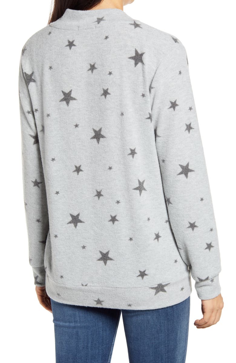 Loveappella Star V-Neck Top, Alternate, color, 