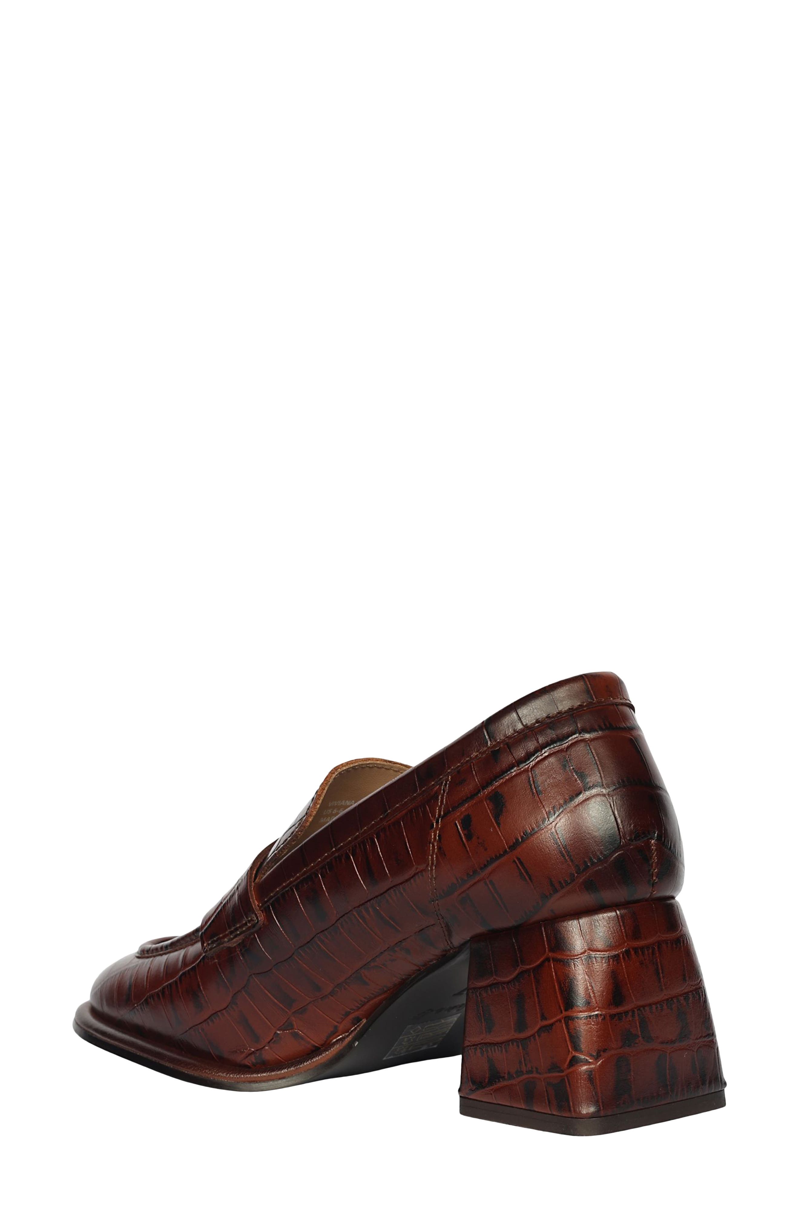Viviana Croc Embossed Pump - image 4